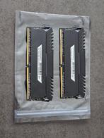 Corsair DDR4 Vengeance LED 16 Go (2 x 8 Go) 3200 MHz Cas 15, Computers en Software, RAM geheugen, DDR4, Ophalen of Verzenden, Zo goed als nieuw