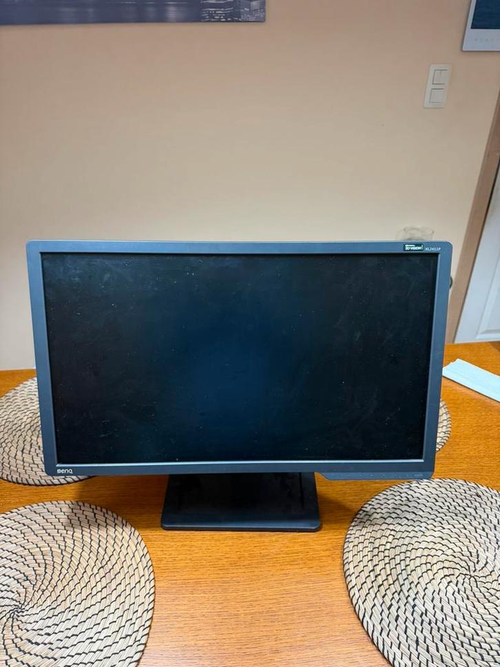 BenQ XL2411P Full HD Monitor 144HZ 24 inch 1ms, Informatique & Logiciels, Moniteurs, Comme neuf, DVI, HD, Enlèvement