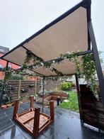 Tuin overkapping met deco, Enlèvement, Utilisé