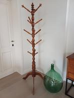 Vintage brocante antiek houten staande kapstok, vloerkapstok, Antiek en Kunst, Ophalen