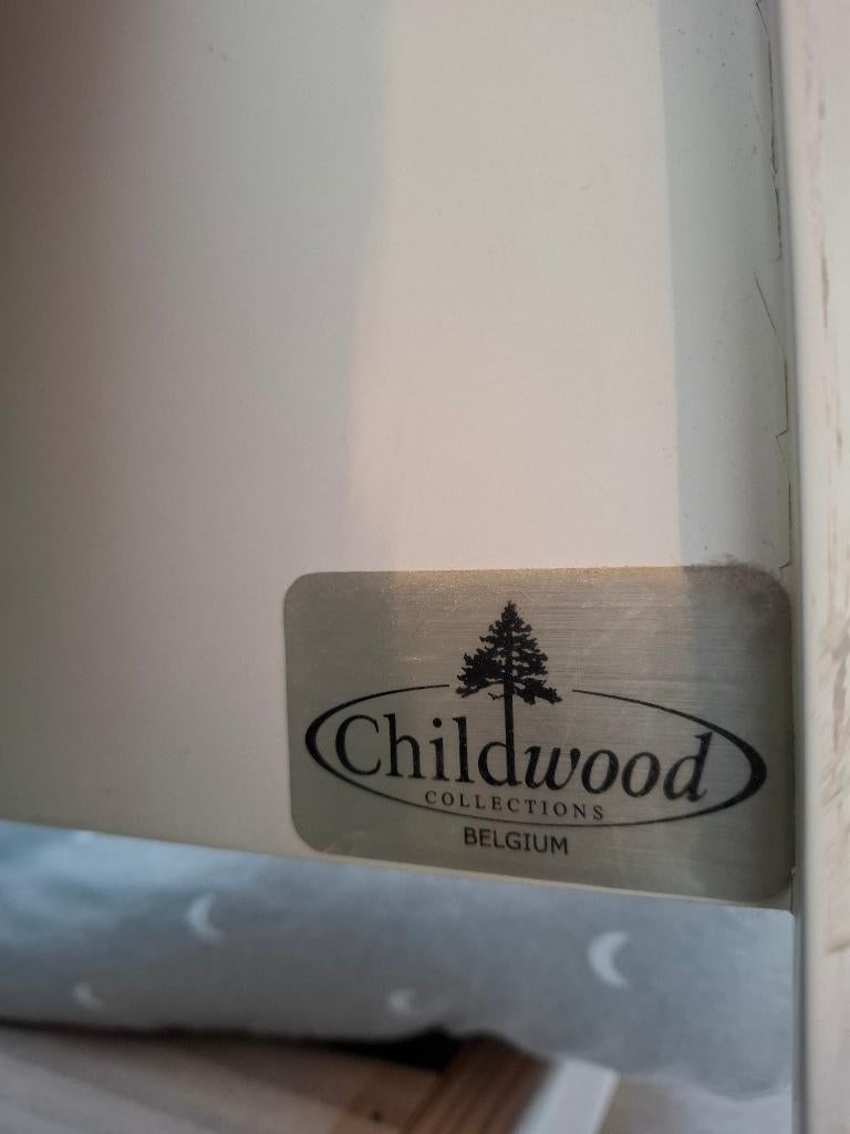 Baby bed Childwood, Kinderen en Baby's, Kinderkamer | Bedden, Gebruikt, Lattenbodem, Matras, Ophalen