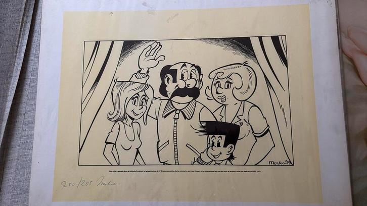 Kiekeboe Litho van 1979, Livres, BD, Comme neuf, Enlèvement