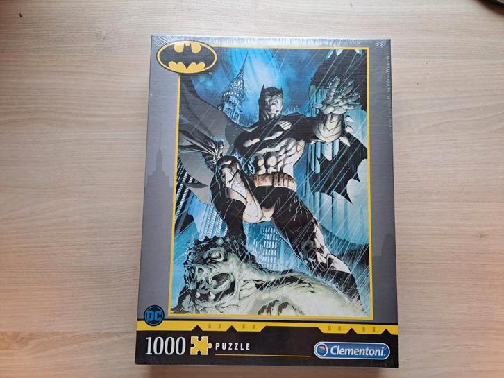 Puzzel Batman 1000 stukken - Clementoni 39576 (Sealed), Hobby en Vrije tijd, Denksport en Puzzels, Nieuw, Legpuzzel, 500 t/m 1500 stukjes