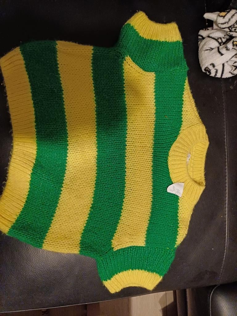 Bel&Bo modern truitje geel/groen mt146=11j, Meisje, Trui of Vest, Ophalen of Verzenden, Zo goed als nieuw