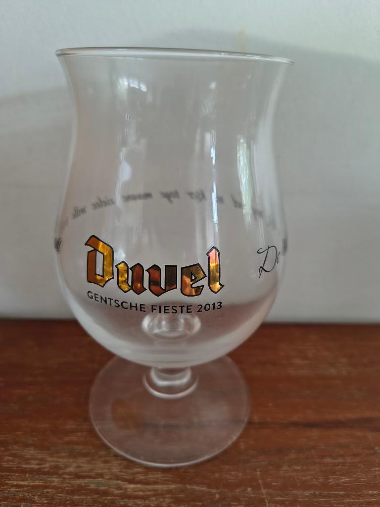 Duvel glas Gentse Feesten 2013, Enlèvement, Comme neuf, Verre ou Verres, Duvel