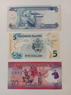 Biljetten uit Solomon Islands, Timbres & Monnaies, Billets de banque | Asie, Enlèvement ou Envoi