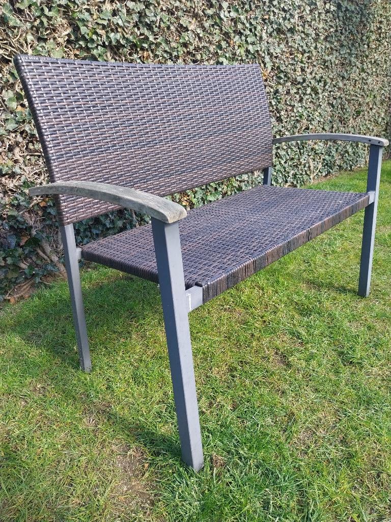 Tuinbank, Tuin en Terras, Tuinbanken, Ophalen, Gebruikt, Aluminium