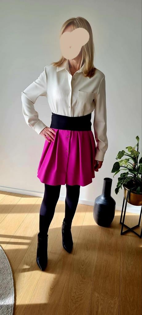 Kleedje Dahlia Bianca – maat S – elegant & veelzijdig, Ophalen of Verzenden, Maat 36 (S)