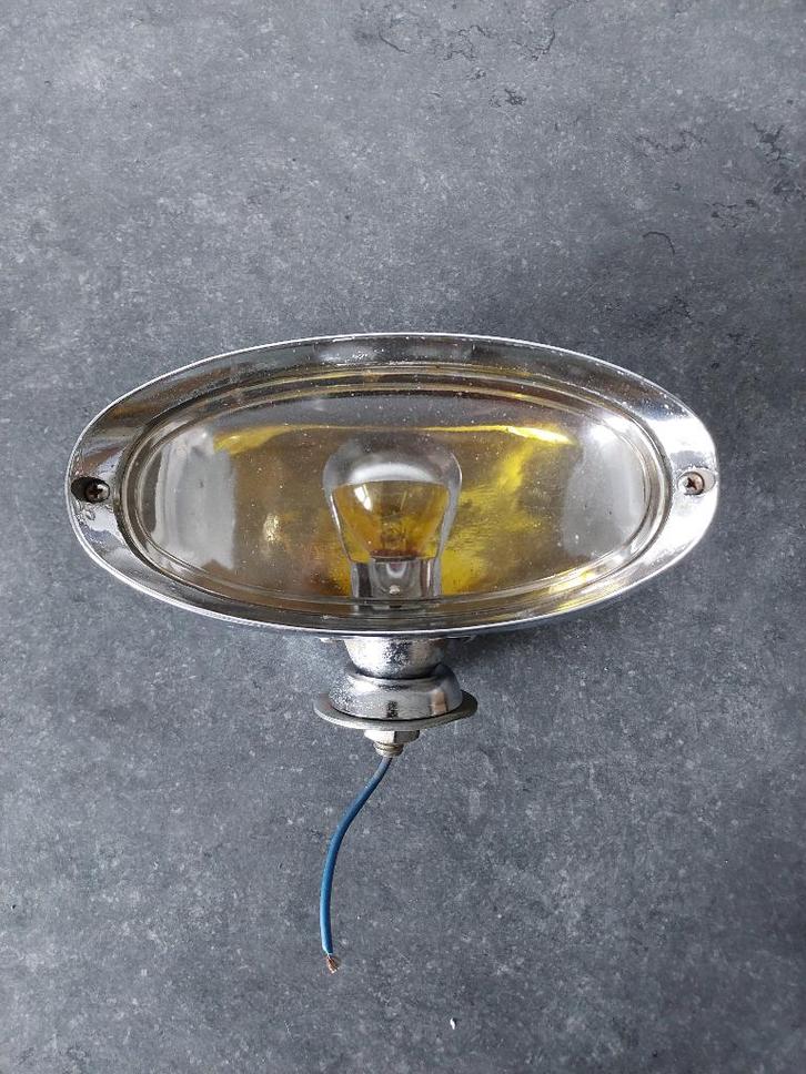 Ovaal Mistlamp / Verstraler Oldtimer, Auto-onderdelen, Verlichting, Alfa Romeo, Mercedes-Benz, Oldtimer onderdelen, Overige automerken