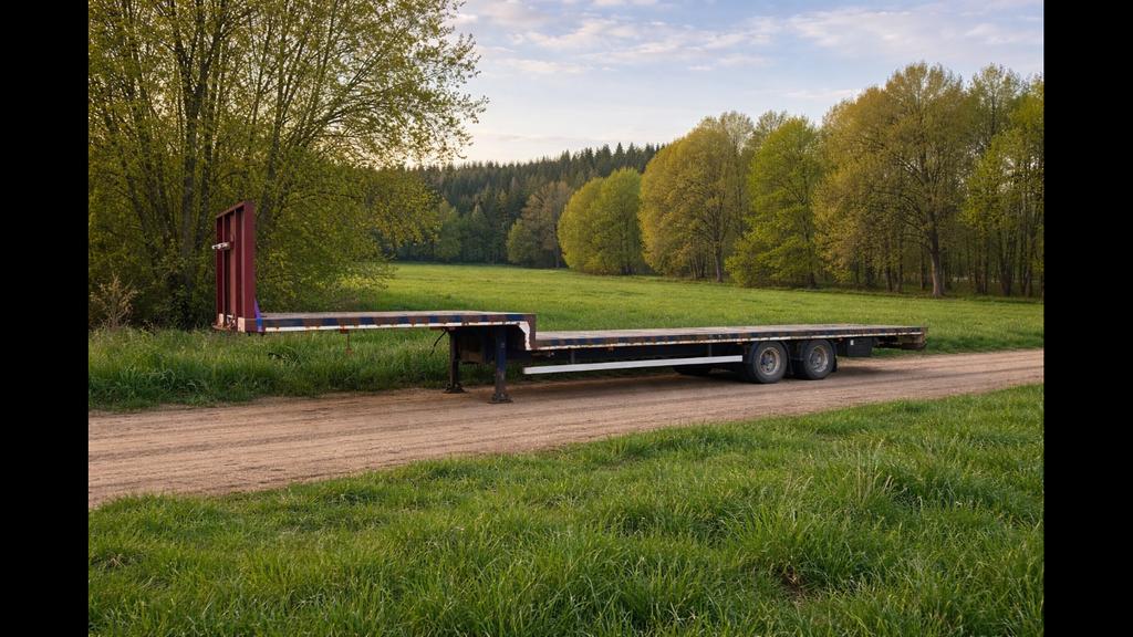 Semi oplegger 2 assen te huur, Ophalen of Verzenden
