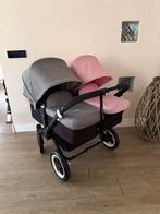 Bugaboo donkey duo kinderwagen met maxi cosi set, Kinderen en Baby's, Bugaboo, Ophalen, Kinderwagen, Luchtbanden