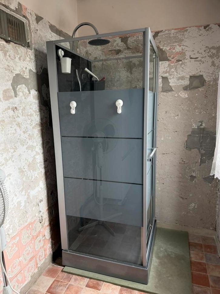 Douchecabine, Huis en Inrichting, Badkamer | Complete badkamers, Gebruikt, Met douche, Ophalen