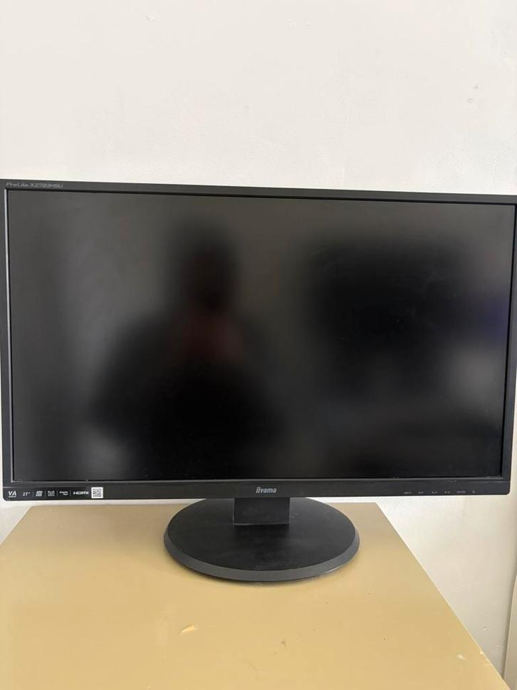 Écran 27 pouces Iiyama –  bon état – fonctionne parfaitement, Computers en Software, Monitoren, Zo goed als nieuw, DisplayPort