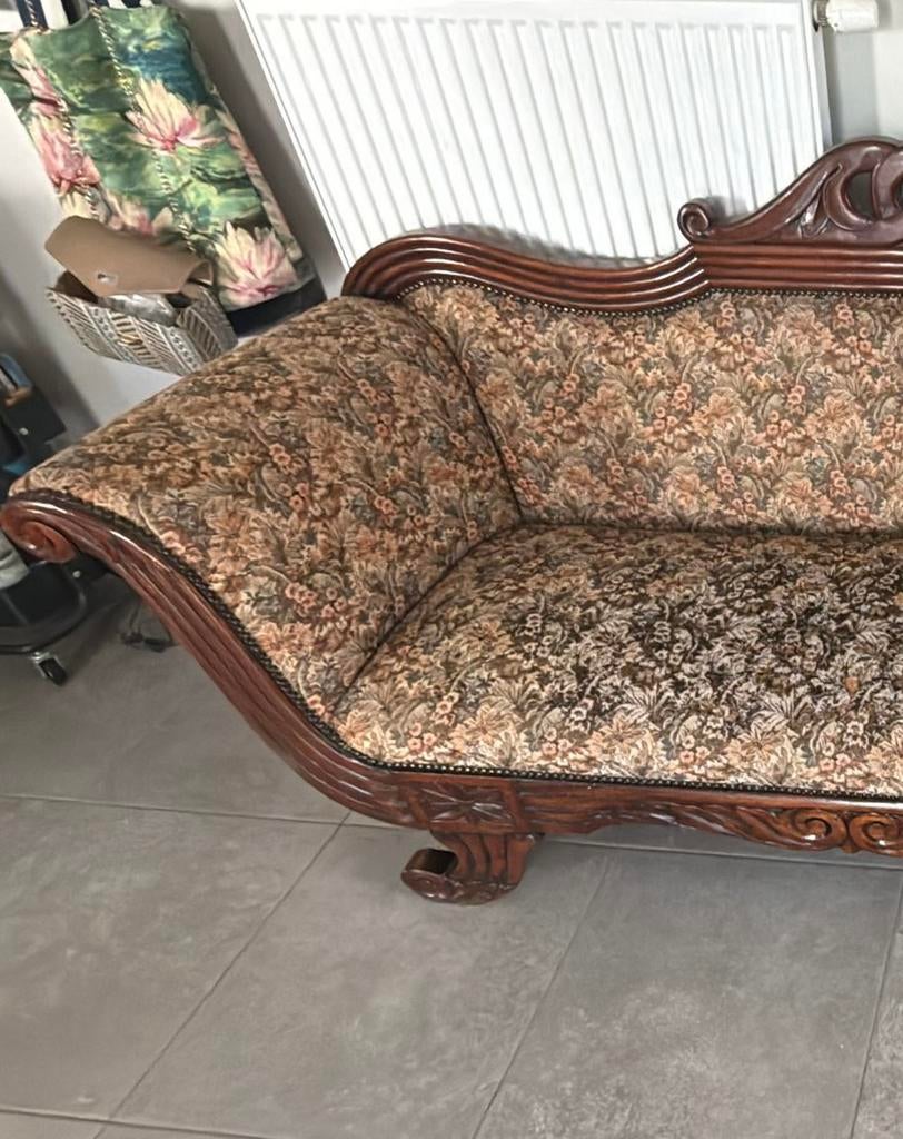 Sofa victoriaanse rococo details  Oordegem (Lede), Ophalen