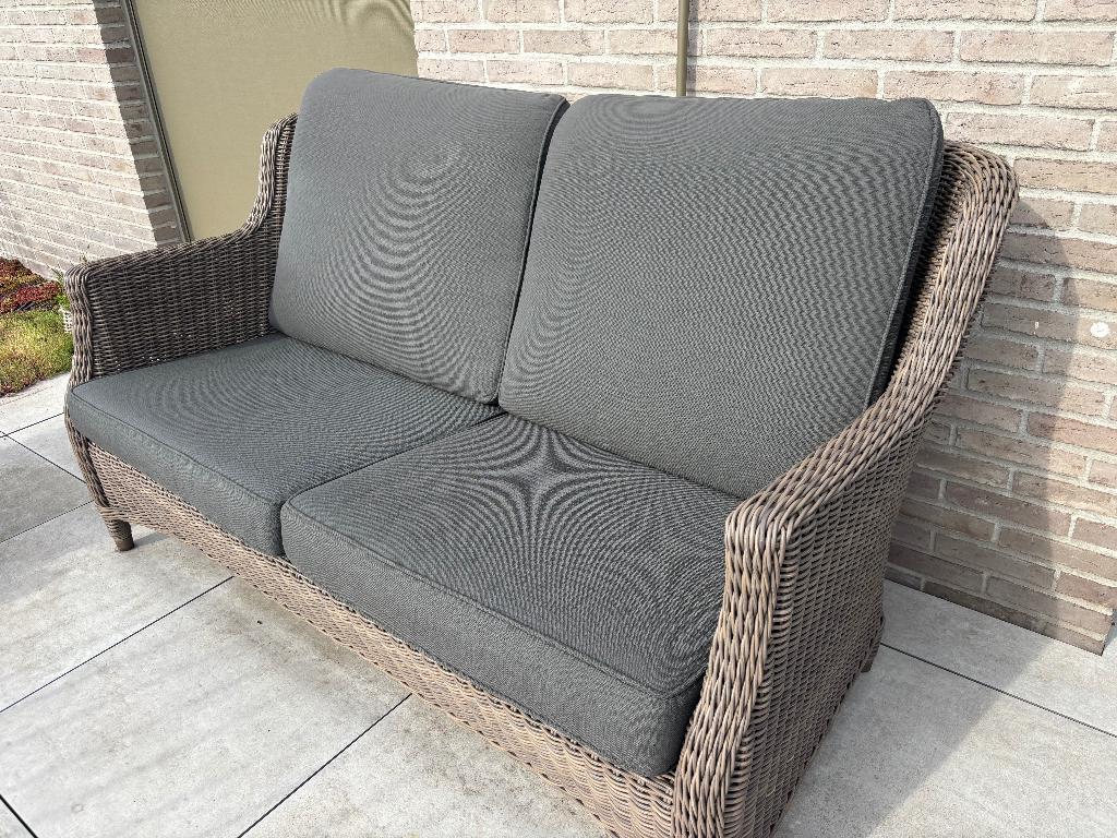 chaise longue, Jardin & Terrasse, Osier, Comme neuf, Enlèvement, Sets de jardin