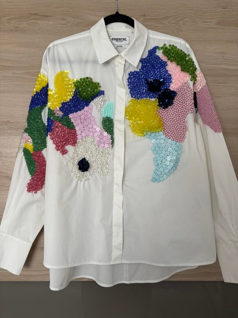 Mt 36 Essentiel Antwerp damesbloes, Kleding | Dames, Blouses en Tunieken, Ophalen of Verzenden, Zo goed als nieuw, Maat 36 (S)