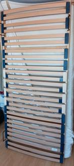 Sommier 90 x 200 + matelas une personne 1130 Bruxelles, Maison & Meubles, Enlèvement, Une personne, Sommier
