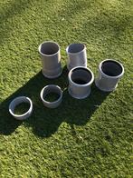 PVC hulpstukken/ moffen 110 mm, Doe-het-zelf en Bouw, Buizen en Afvoer, Ophalen, Nieuw, PVC