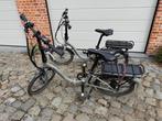 2 elektrische plooifietsen Minerva, Fietsen en Brommers, Elektrische fietsen, Ophalen, Gebruikt, Overige merken