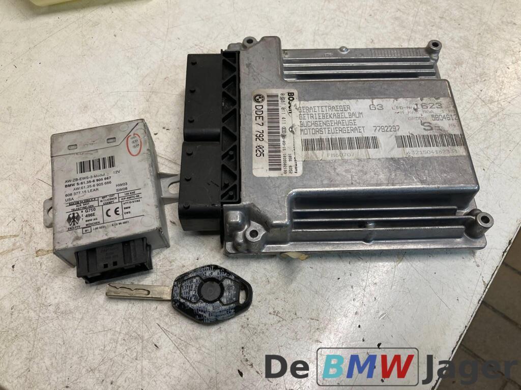 DDE module + EWS + Sleutel  M47N BMW E46 7792025, Auto-onderdelen, Elektronica en Kabels, Gebruikt, Ophalen of Verzenden, BMW