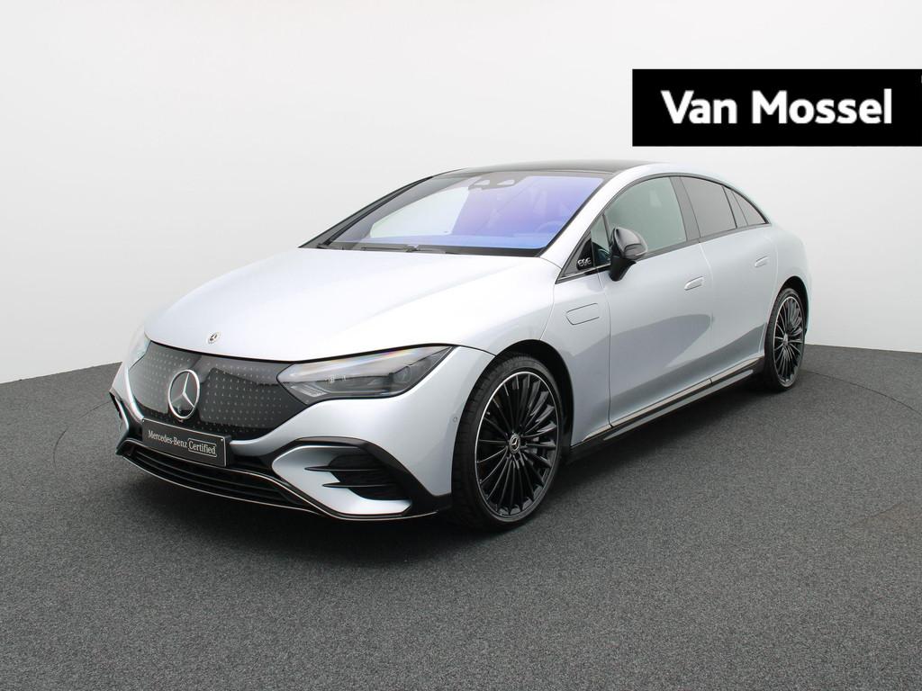 Mercedes-Benz EQE 300 Star Edition + AIRMATIC + LEDER + PANO, Automaat, Achterwielaandrijving, Gebruikt, 89 kWh