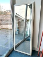 Miroir avec cadre écru, Maison & Meubles, Accessoires pour la Maison | Miroirs, Comme neuf, Enlèvement, 50 à 75 cm, 100 à 150 cm