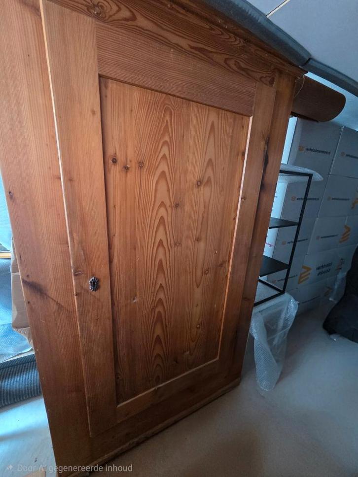 Berkenhouten antieken kast, Antiek en Kunst, Antiek | Meubels | Kasten, Ophalen