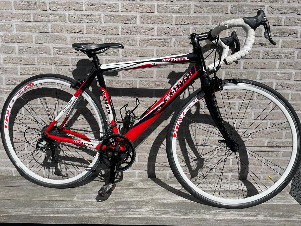 Koersfiets Coppi kinderen maat 50, Ophalen, Gebruikt, Versnellingen