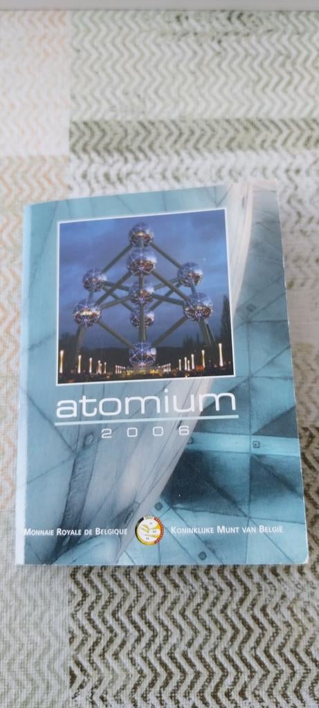 België 2006 atomium, Ophalen of Verzenden, Metaal, Setje