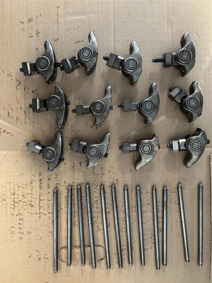 GM 3.1 / 3.4 V6 tuimelaars + pushrods set (12 stuks), Auto-onderdelen, Vrachtwagen-onderdelen, Overige merken, Motor en Accessoires