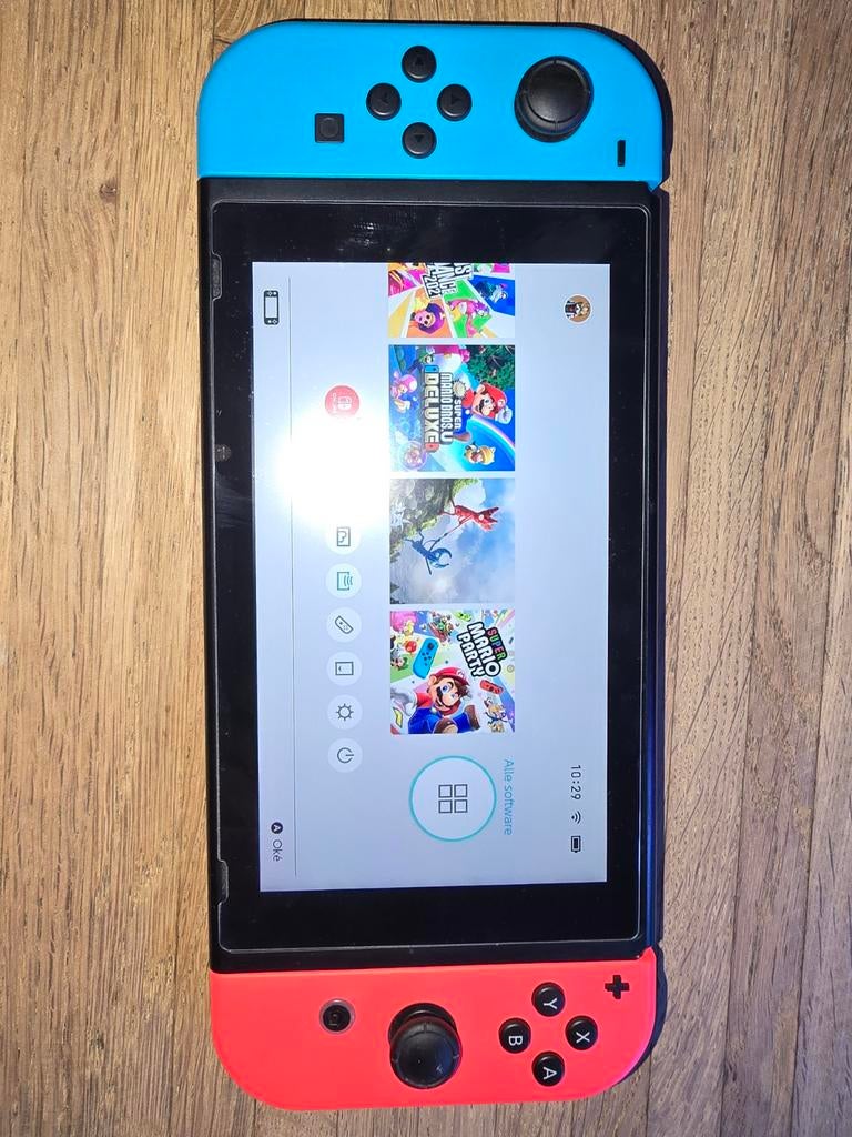 Nintendo switch, dock en games, Ophalen