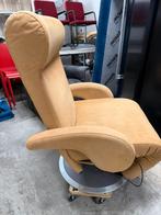 Leolux elektrische relaxstoel met massagefunctie, Ophalen, Gebruikt, Leolux