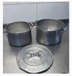 Lot de 2 Casseroles, Enlèvement, Utilisé, Aluminium, Autres types