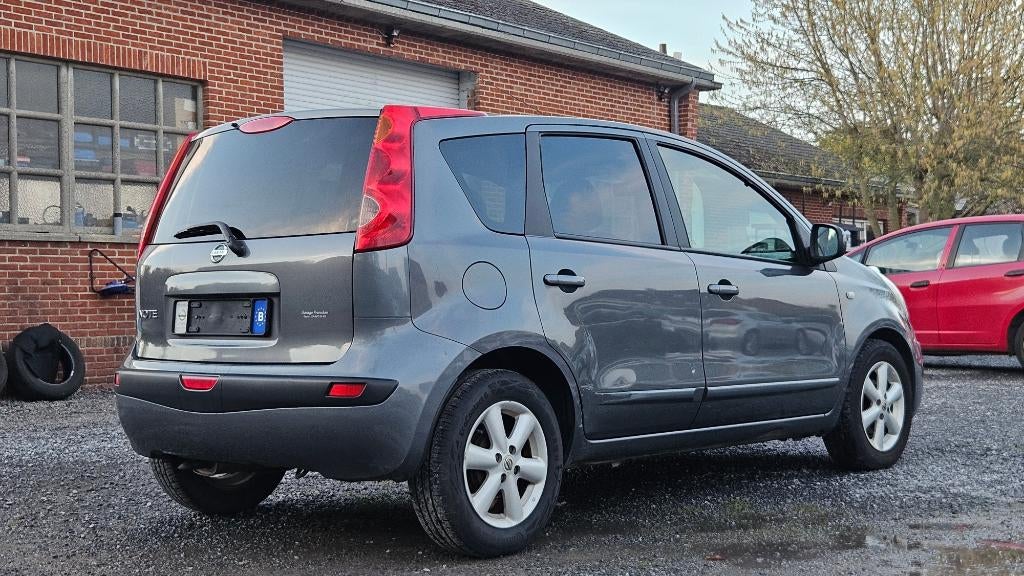 Nissan Note 2007 -61,000 km - Airco -1,4 Benzine, Bedrijf, Handgeschakeld, 1400 cc, Te koop