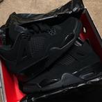 Jordan 4 Zwarte kat, Kleding | Heren, Zwart, Ophalen of Verzenden, Zo goed als nieuw, Sneakers