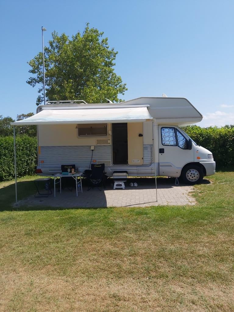 6 pers. Mobilhome Fiat stabelbedden, Particulier