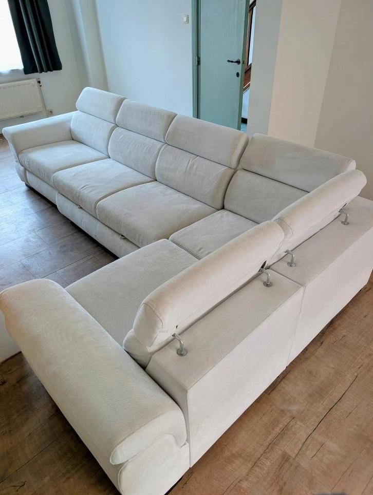Canapé d'angle + fonction couchage et rangement, Maison & Meubles, Canapés | Salons, Utilisé, Banc d'angle, Quatre personnes ou plus