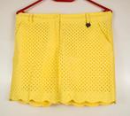 gele short luckylu milano, Kleding | Dames, Broeken en Pantalons, Geel, Maat 42/44 (L), Ophalen of Verzenden, Zo goed als nieuw