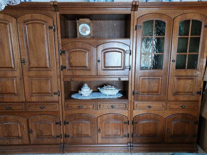 wandkast eik, Maison & Meubles, Armoires | Armoires murales, Enlèvement