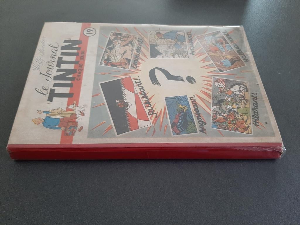 Reliure 19 du Journal Tintin complet 1952, Enlèvement ou Envoi