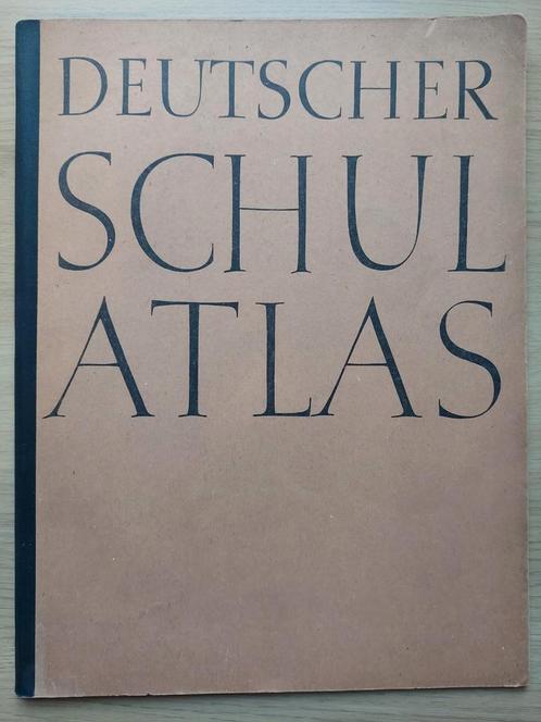 Deutscher Schulatlas von 1943, Boeken, Atlassen en Landkaarten, Ophalen of Verzenden