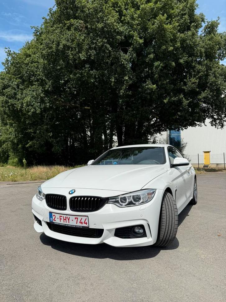 BMW 428i M SPORT ALCANTARA, Auto's, BMW, Particulier, 4 Reeks, Alarm, Benzine, Euro 6, Coupé, 3 deurs, Automaat, Wit, Zwart, Alcantara