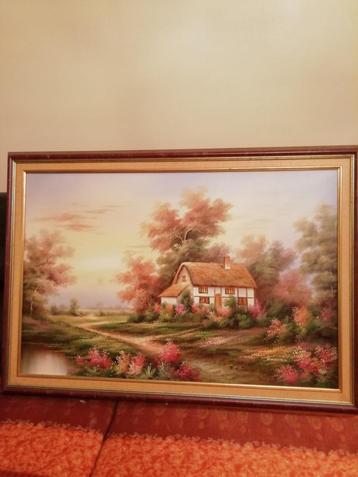 Landschapsschilderij beschikbaar voor biedingen