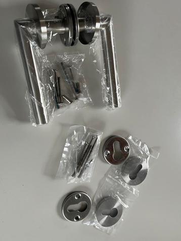Deurklink inox - deurkruk inox - nieuw beschikbaar voor biedingen