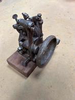 Tandenzet apparaat antieke machine, Ophalen of Verzenden, Gebruikt