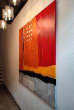 GROOT schilderij Monique S. NL. 170x170cm, Antiek en Kunst, Kunst | Schilderijen | Modern, Ophalen