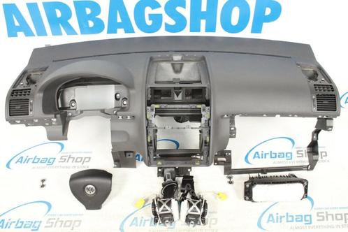 Airbag set - Dashboard zwart Volkswagen Touran (2003-2008), Autos : Pièces & Accessoires, Tableau de bord & Interrupteurs, Utilisé