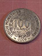 ÉTATS DE L'AFRIQUE DE L'OUEST 100 Francs 2009, Timbres & Monnaies, Enlèvement ou Envoi, Monnaie en vrac, Autres pays