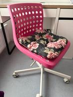 roze bureaustoel, Huis en Inrichting, Bureaustoelen, Ophalen, Roze, Bureaustoel