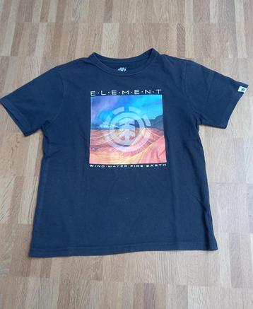 T-shirt element | donker blauw